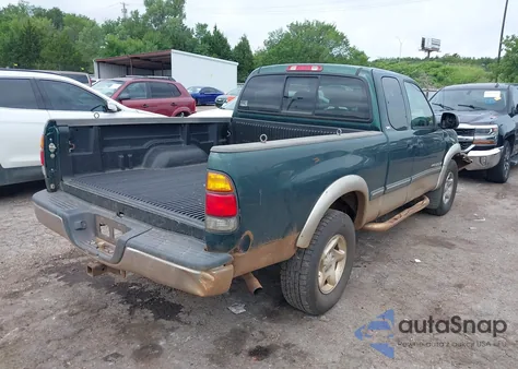 2002 Toyota Tundra Sr5 V8 из США, поврежденный, VIN 5TBRT34102S299307